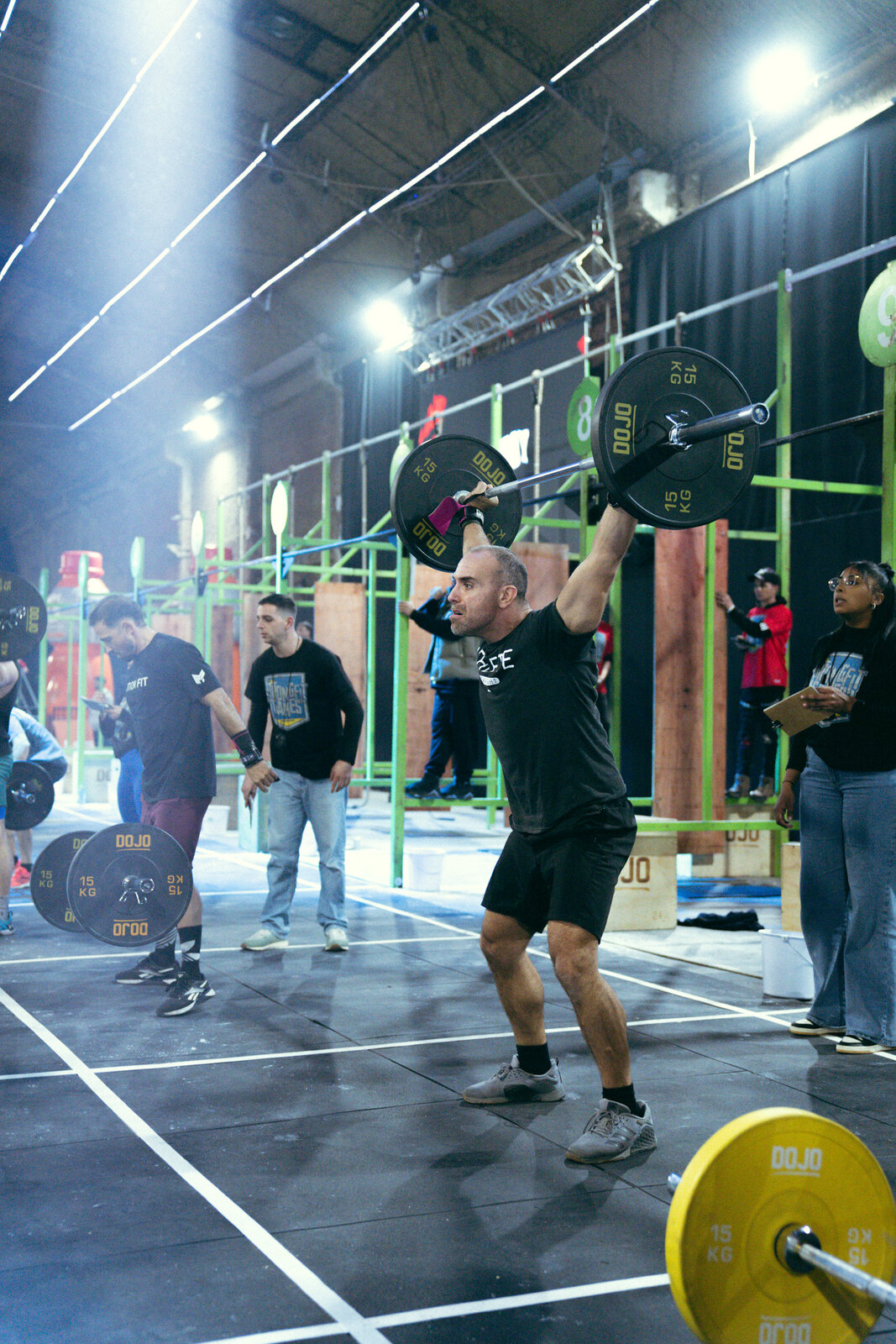 Evento de empuje durante StrongFit 2026